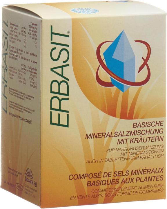 Produktbild Biosana Erbasit  basische Mineralienmischung mit Kräutern   Pulver (1 Stück, Pulver, 240 g)
