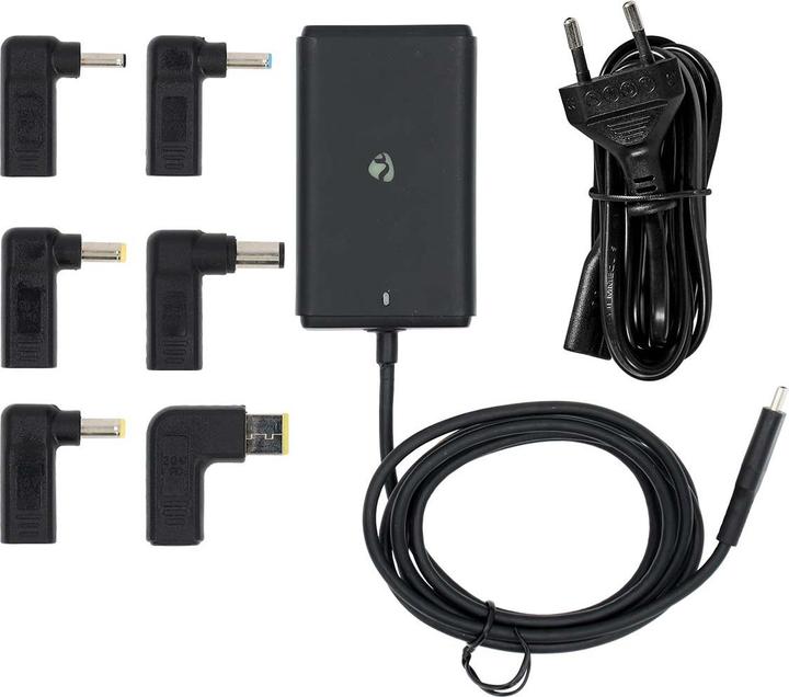 Image du produit Nedis Adaptateur pour ordinateur portable | GaN | 65 W | 5 / 9 / 12 / 15 / 20 V DC | 2,4 / 3,0 / 3,25 A | (65 W)