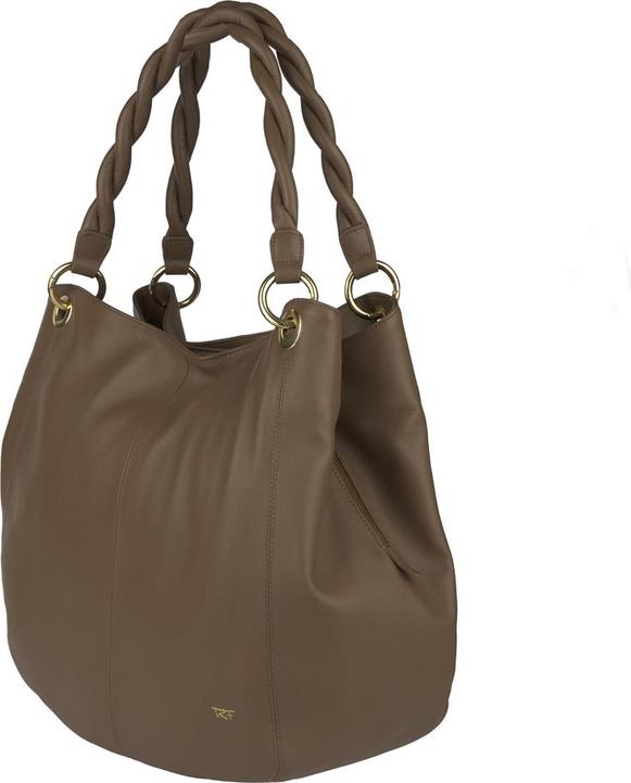 Actual product image Riccardo Ferducci Handbag A4, LED light compartment, Bellini