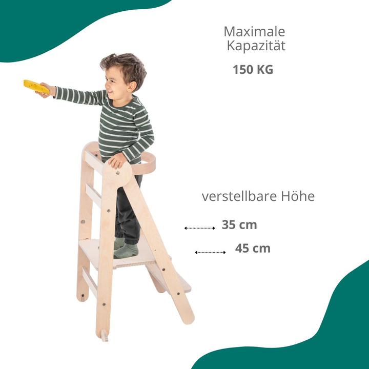 Actual product image MamaToyz Folding learning tower