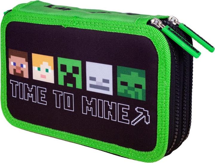 Actual product image Minecraft Triple pencil case without accessories