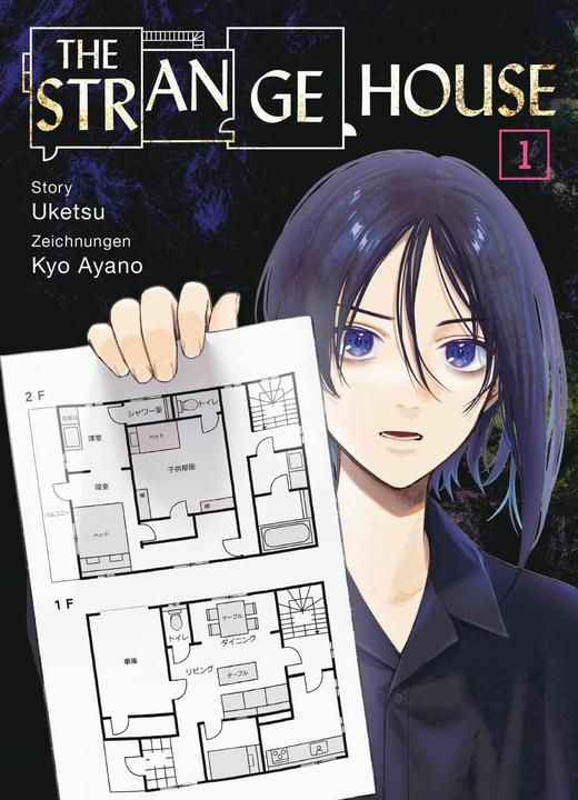 Image du produit Panini The Strange House 01 (Allemand, Uketsu, Kyo Ayano, 2024)