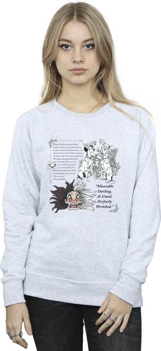 Image du produit Disney - Sweat DALMATIANS MISERABLE DARLING - Femme (XXL)