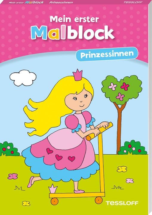 Produktbild Tessloff Mein erster Malblock. Prinzessinnen