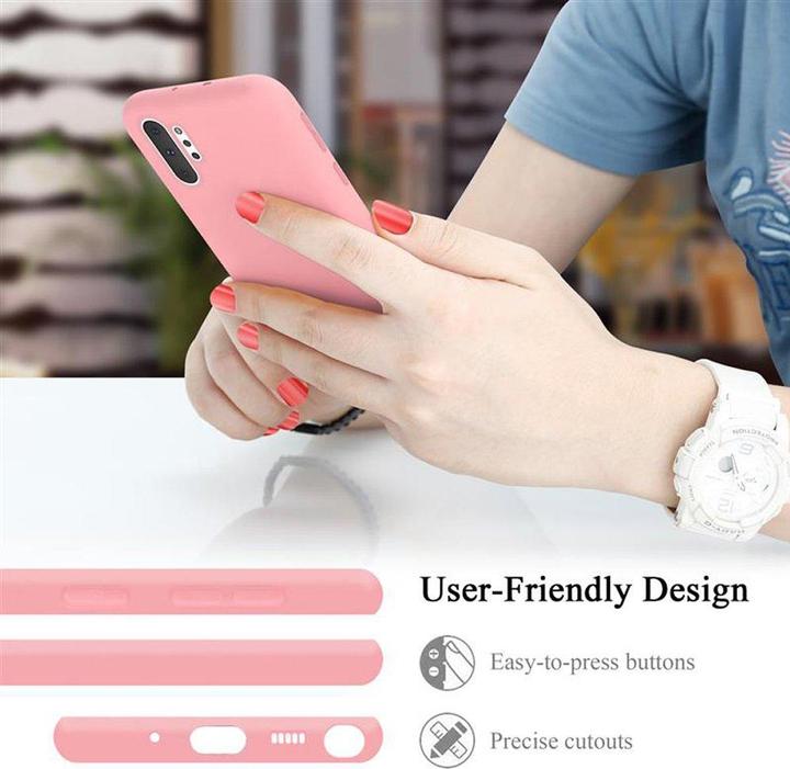 Immagine prodotto Cadorabo Copertura della cassa del silicone liquido TPU (Samsung Galaxy Note 10 Plus, Samsung Galaxy Note 10 Pro)