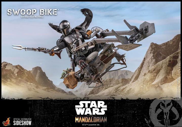 Actual product image Hot Toys Star Wars - The Mandalorian "Swoop Bike" 1/6 vehicle