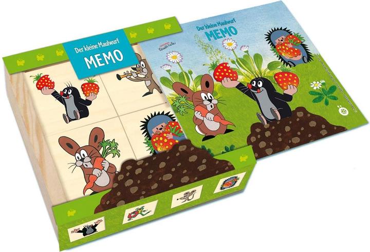 Produktbild Der kleine Maulwurf - Memo aus Holz (Deutsch)