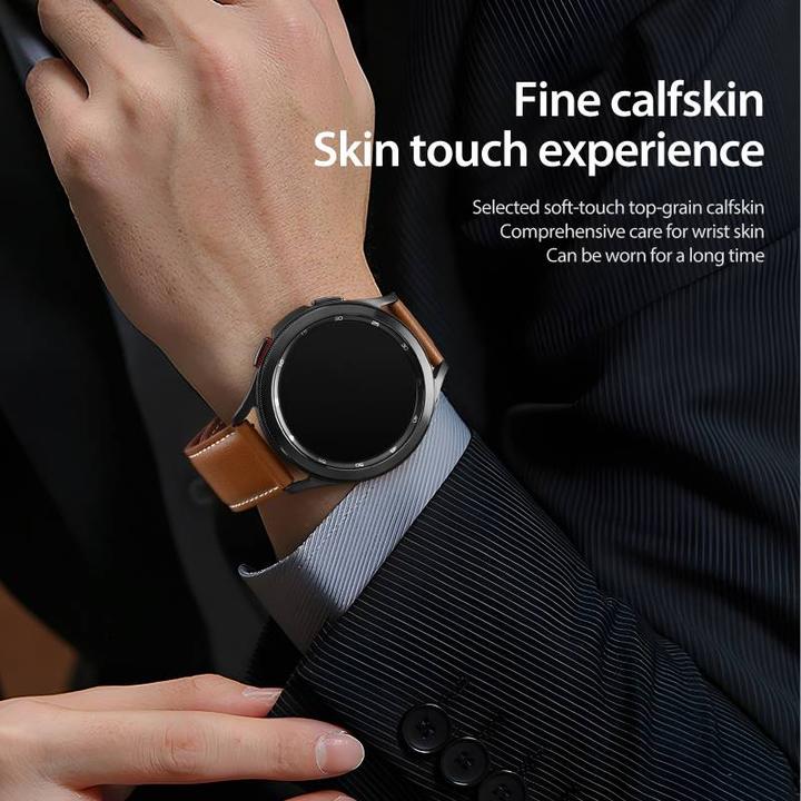 Image du produit Dux Ducis YA Series Bracelet en cuir véritable (22 mm, Cuir véritable)