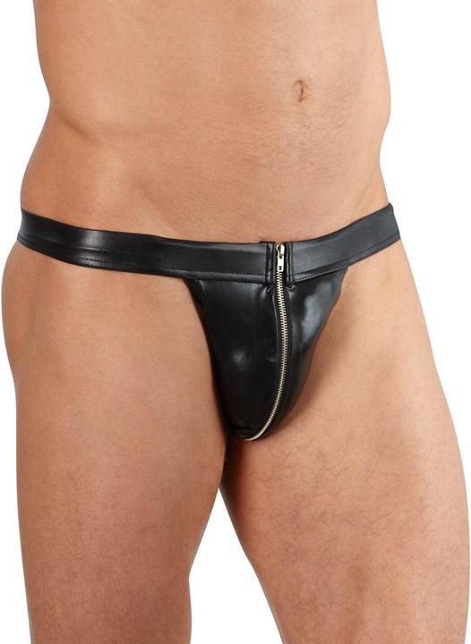 Immagine prodotto Svenjoyment Slip Wetlook con zip (XXL)