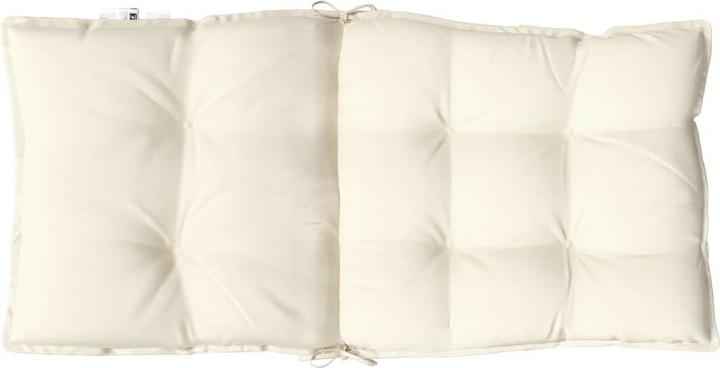 Actual product image VidaXL Low backrest cushions 4 pcs. Oxford fabric (100 x 50 x 7 cm)