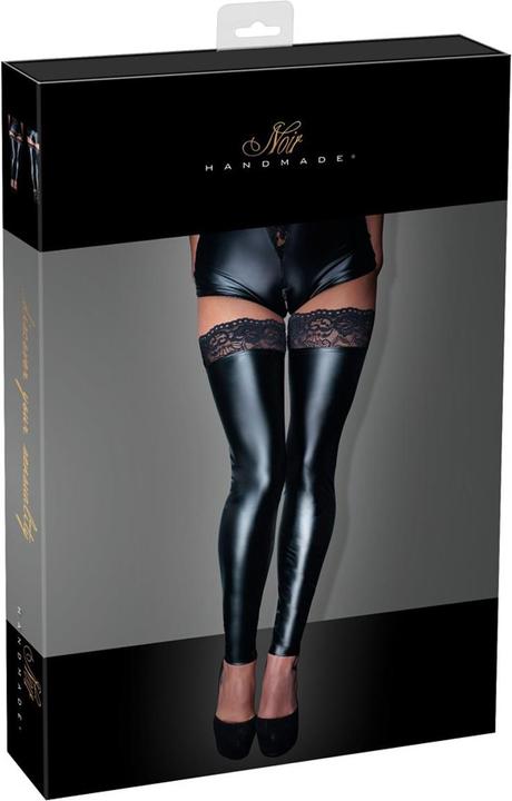 Produktbild Noir Handmade Wetlook Beinstulpen (M)