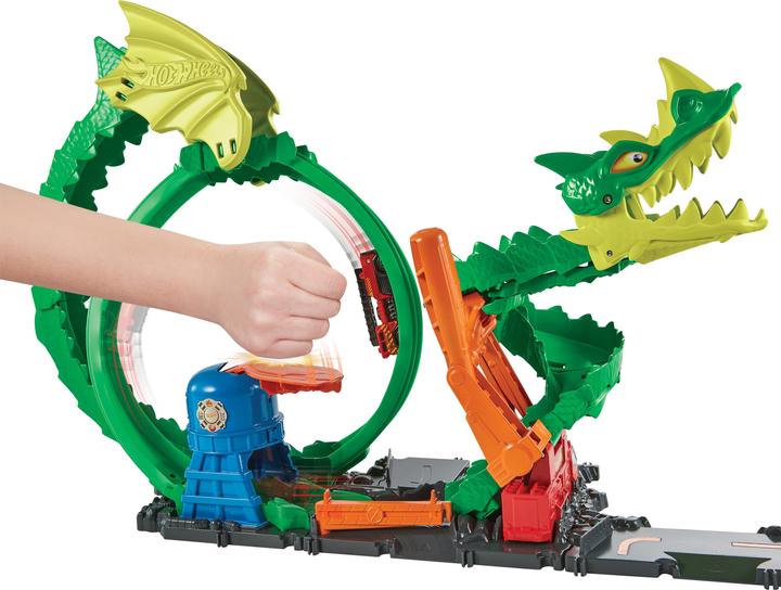 Immagine prodotto Hot Wheels Scontro a fuoco di Dragon Drive