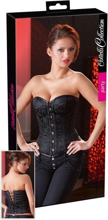 Actual product image Cottelli Collection Suspender corsage black (S)