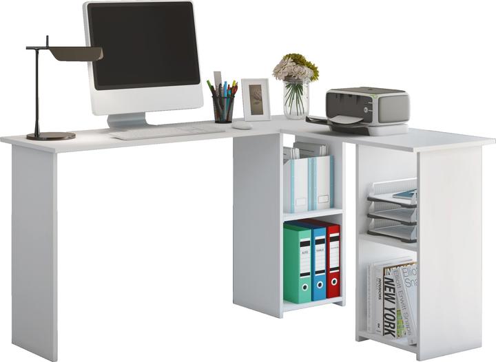 Produktbild VCM Holz Eckschreibtisch Computertisch Lusias (136 x 112 x 73 cm)