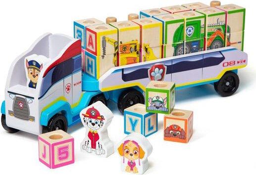 Image du produit Melissa & Doug Blocs de bois ABC Camion