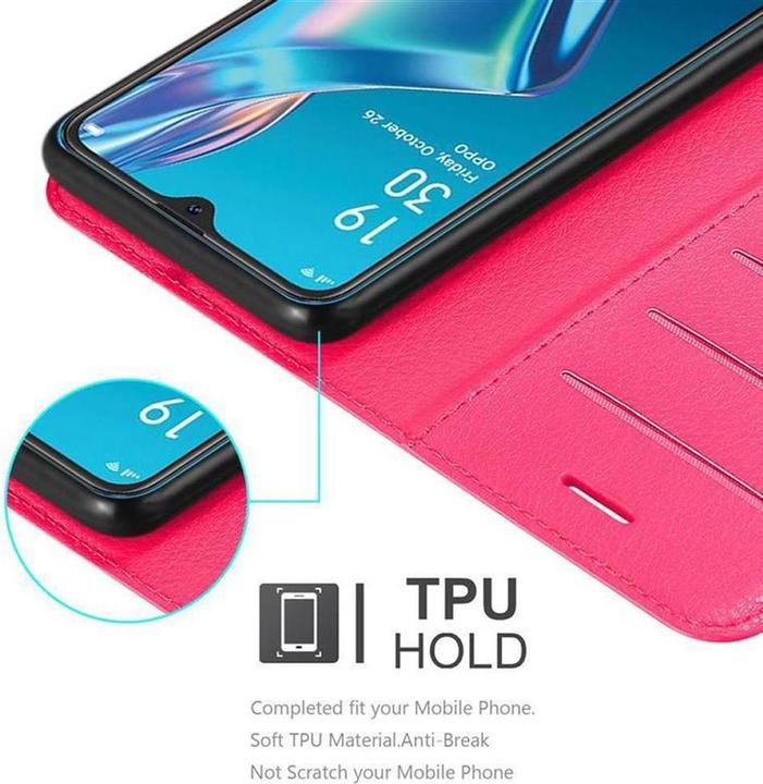 Produktbild Cadorabo Book mit Standfunktion Cover (Oppo A12)