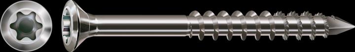 Actual product image Spax Facade screw R 89018 Liko T-STAR 4 x 45/30 -T A 2 small head (100 Screws per piece)