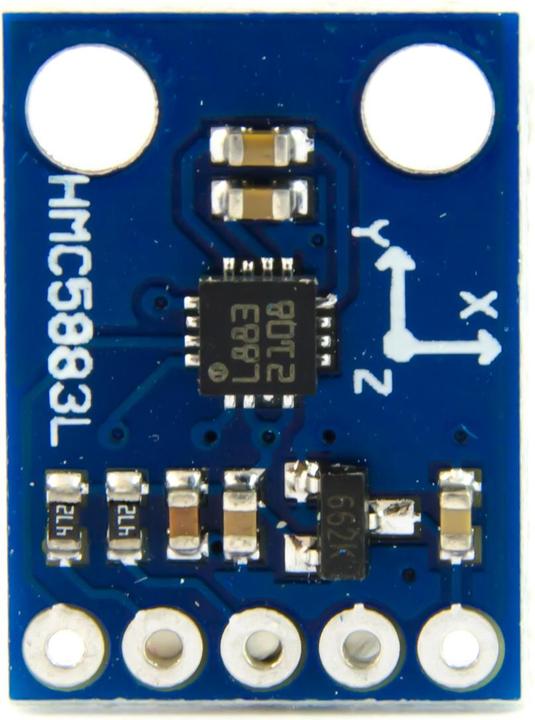 Image du produit Purecrea GY-273 QMC5883L Module de magnétomètre à 3 axes de la boussole