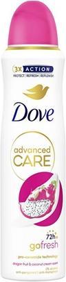 Image du produit Dove Advanced Care Antiperspirant Spray Dragon Fruit & Coconut Cream - 150 Ml (Spray, 150 ml)