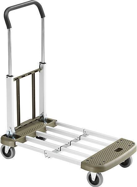 Actual product image kaiserkraft Aluminium platform trolley, foldable (150 kg)