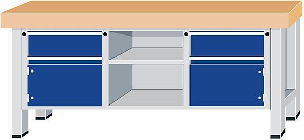Immagine prodotto Anke Banco da lavoro pesante (225 cm, 70 cm)
