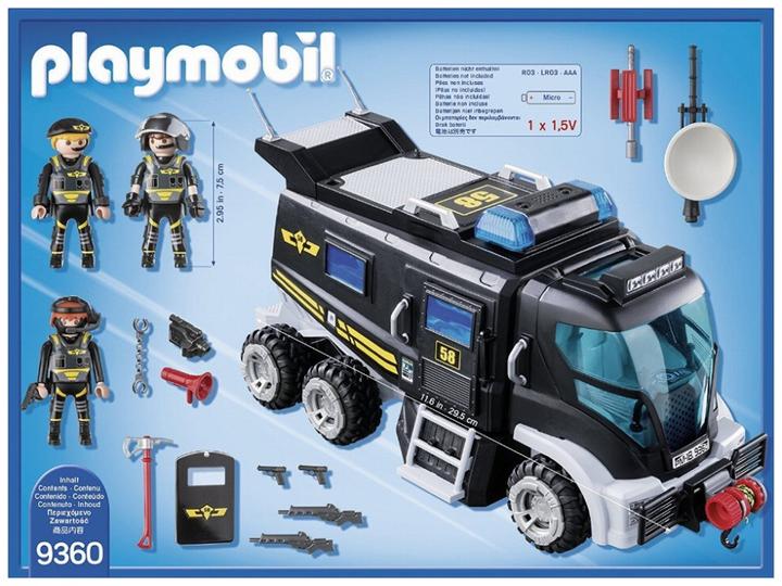 Produktbild Playmobil City Action SEK-Truck (9360, Playmobil City Action)
