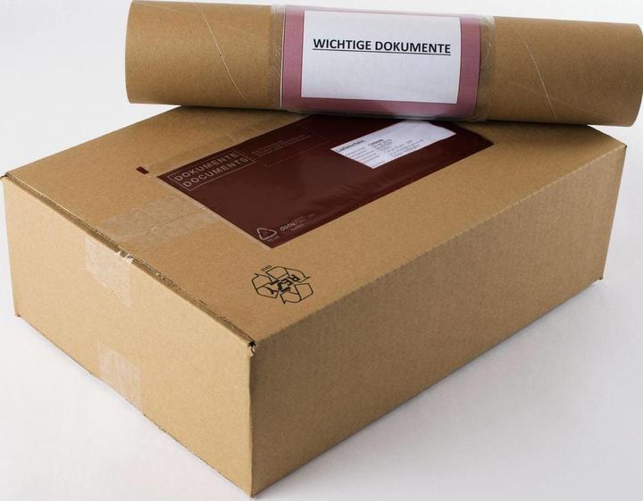 Image du produit Docufix Pochettes pour documents avec fenêtre droite C6/5, conformes à la réglementation postale (C6/5)