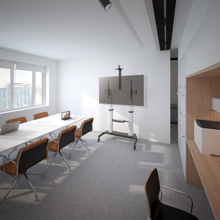 Produktbild Manhattan Premium Multimedia TV-Ständer auf Rollen mit besonders hoher Traglast (LCD, 100", 100 kg)