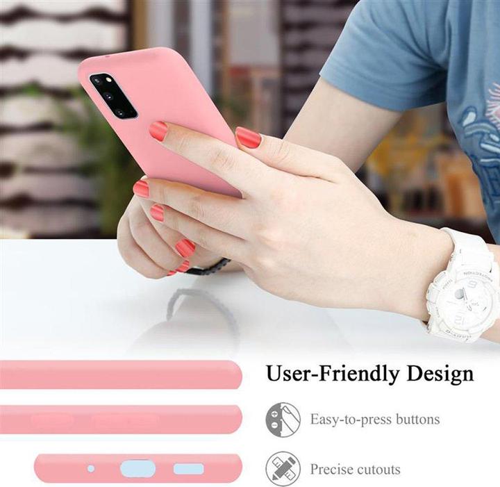 Produktbild Cadorabo TPU Liquid Silicone Case Cover (Samsung Galaxy S20+)