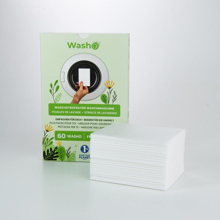 Produktbild Washo Waschstreifen (60 Waschgänge, Tücher)