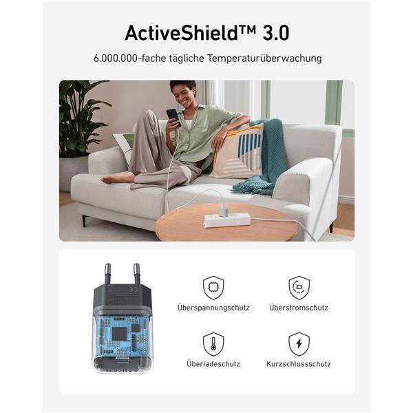 Image du produit Anker 511 Charger (Nano 4, 30W) White 1 (30 W)