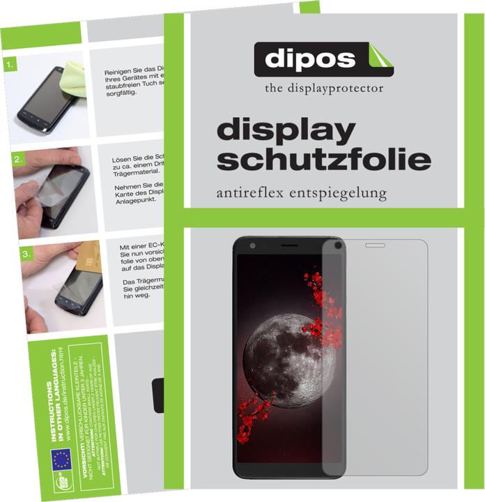 Actual product image Dipos Screen Protector Anti-Glare (6 Piece, Sharp Aquos B10)