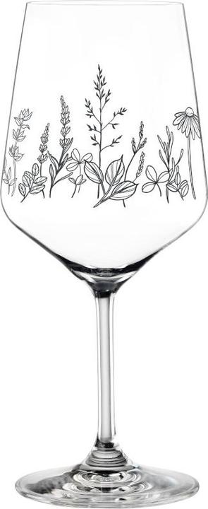 Nachtmann Tattoo Botanical Wein/Spritzglas Black Set 2tlg (63 cl, 2 Gläser, Weingläser Set)