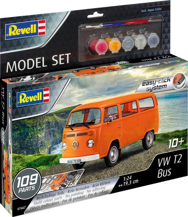 Produktbild Revell Model Set VW T2 Bus (easy click)
