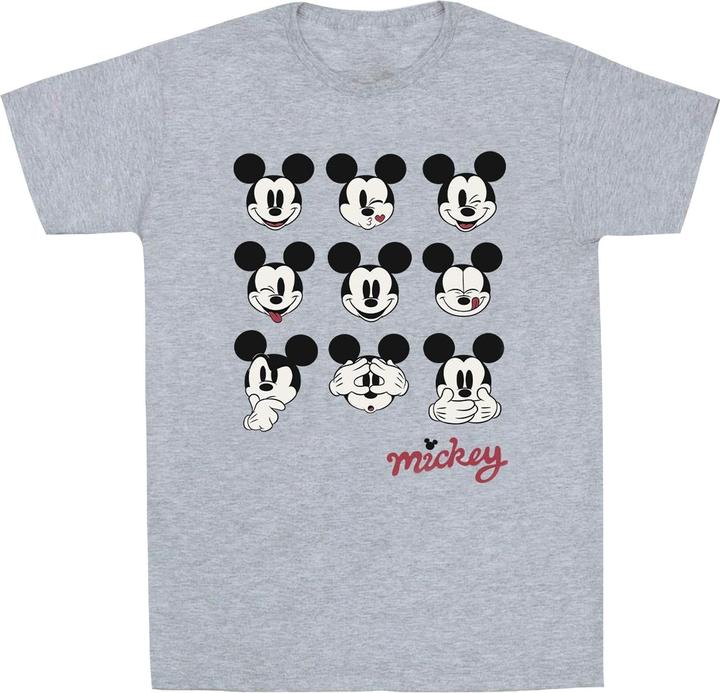 Immagine prodotto Disney Mickey Mouse Many Faces Maglietta Ragazzi (140, 146)