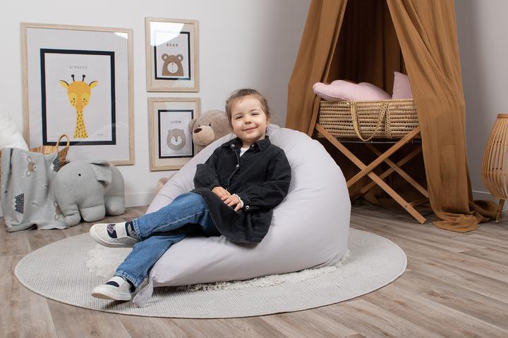 Produktbild Knorrtoys Sitzsack Jugend - grau, gross (75x100 cm) (Kindersessel)