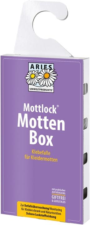 Actual product image Aries Sticky trap against clothes moths for infestation monitoring - Mottlock moth box - 1 sticky trap -