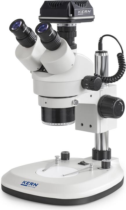 Kern OZL 466C832 Stereomicroscoop Trinoculair 45 x invallend licht, doorvallend licht