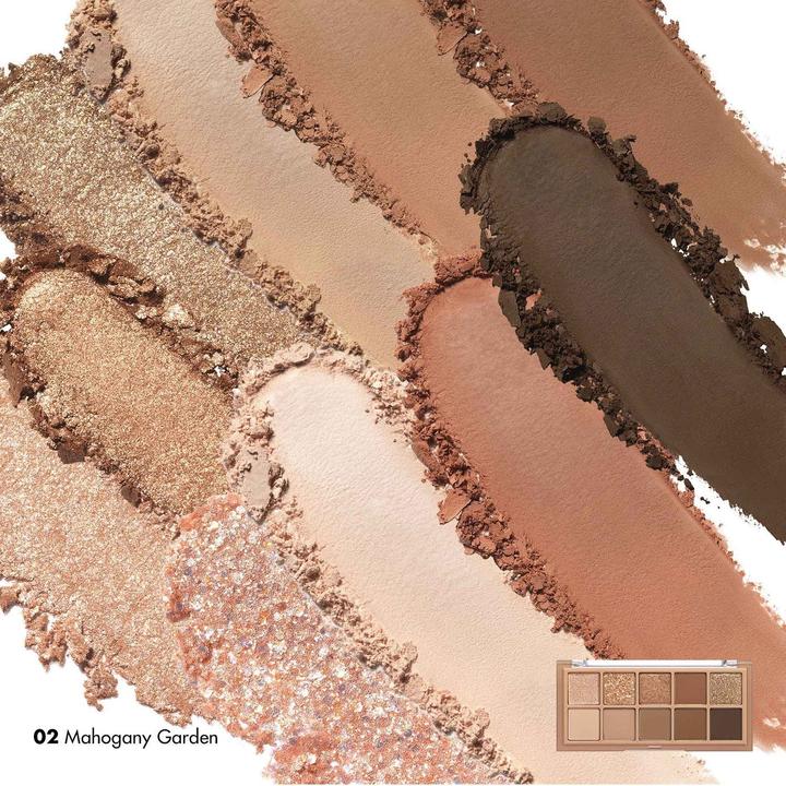 Image du produit Rom&Nd Better Than Palette 8g 02 Mahogany Garden Palette de maquillage pour les yeux (02 MAHOGANY JARDIN)