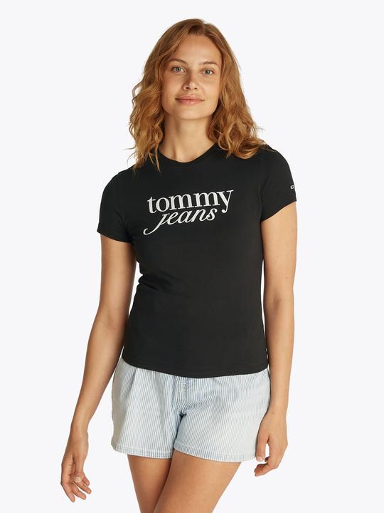 Actual product image Tommy Jeans Tjw Slim Essential Logo Tee Ext (L)
