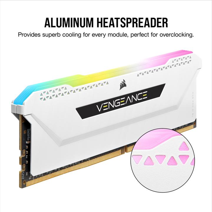 Produktbild Corsair Vengeance RGB Pro SL (2 x 16GB, 3600 MHz, DDR4-RAM, DIMM)