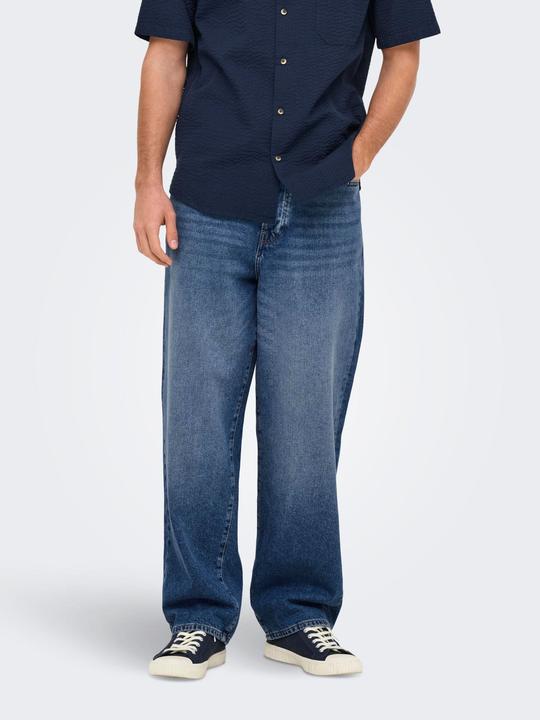 Immagine prodotto Only & Sons ONSFADE Hohe Taille Locker geschnitten Jeans Locker geschnitten (30)