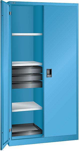 Image du produit Lista Armoire à portes battantes, h x l x p 1950 x 1000 x 580 mm (100 cm, 195 cm)