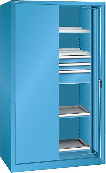 Lista Schwerlasteinschwenktürenschrank (114.60 cm, 195 cm)