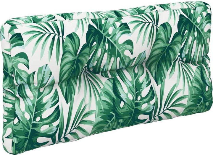 Actual product image VidaXL Pallet cushion Pallet cushion Pallet sofa Back cushion Leaf pattern (70 x 40 x 12 cm)