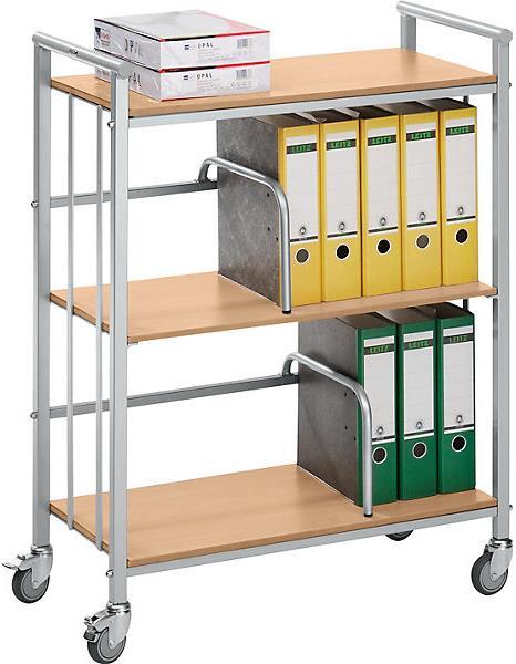 Image du produit eurokraft pro Chariot de bureau haut de gamme (100 kg)