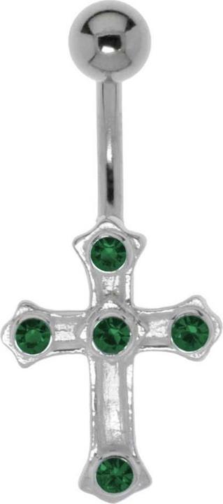 Immagine prodotto Bijouteria Piercing ventre (Acciaio chirurgico 316L, Vetro (di orologio), Argento 925)