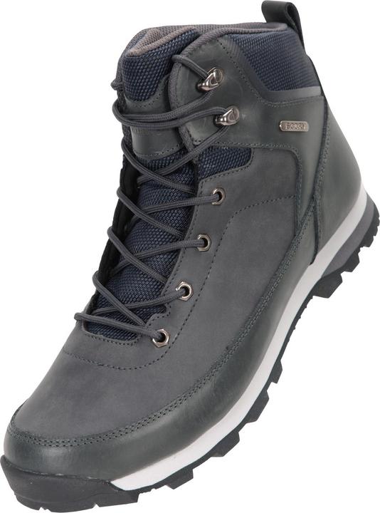 Actual product image Mountain Warehouse Mens Pilgrim Leather Waterproof Boots (42)