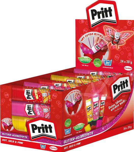 Image du produit Pritt Bâton de colle Stick Glitter