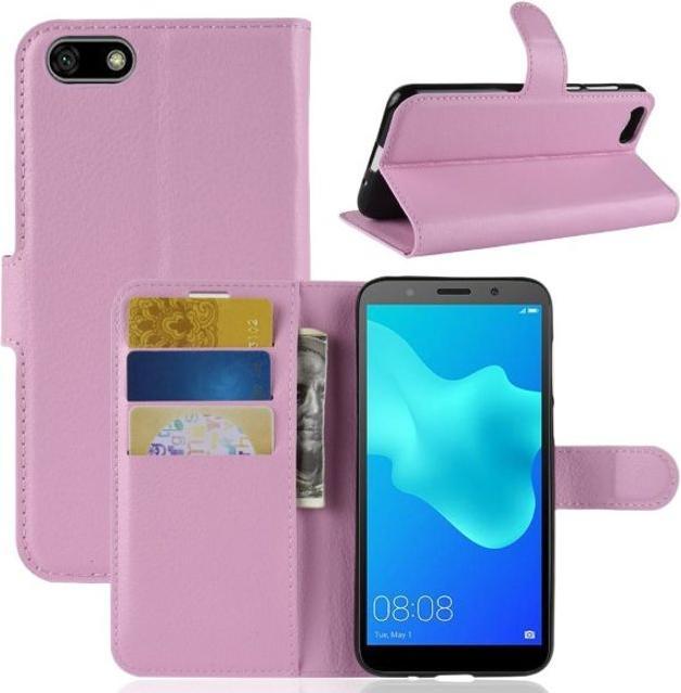 Actual product image MU Classic Litchi Leather Bookcover Series (Huawei Y5 (2018))